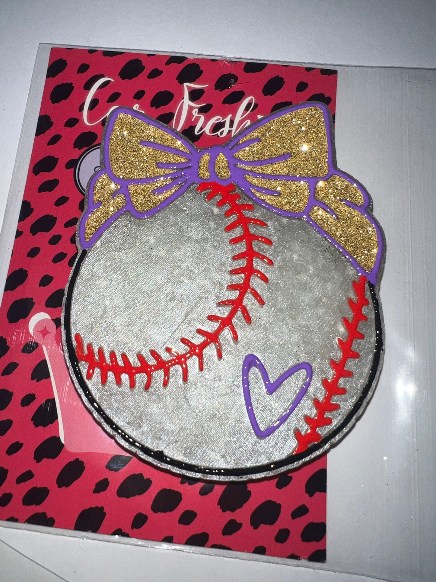 Purple and Gold Baseball