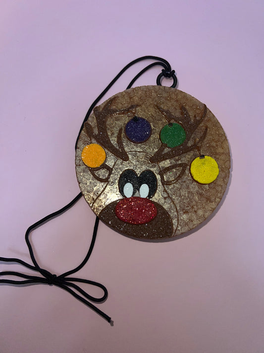 Reindeer Ornament Freshie