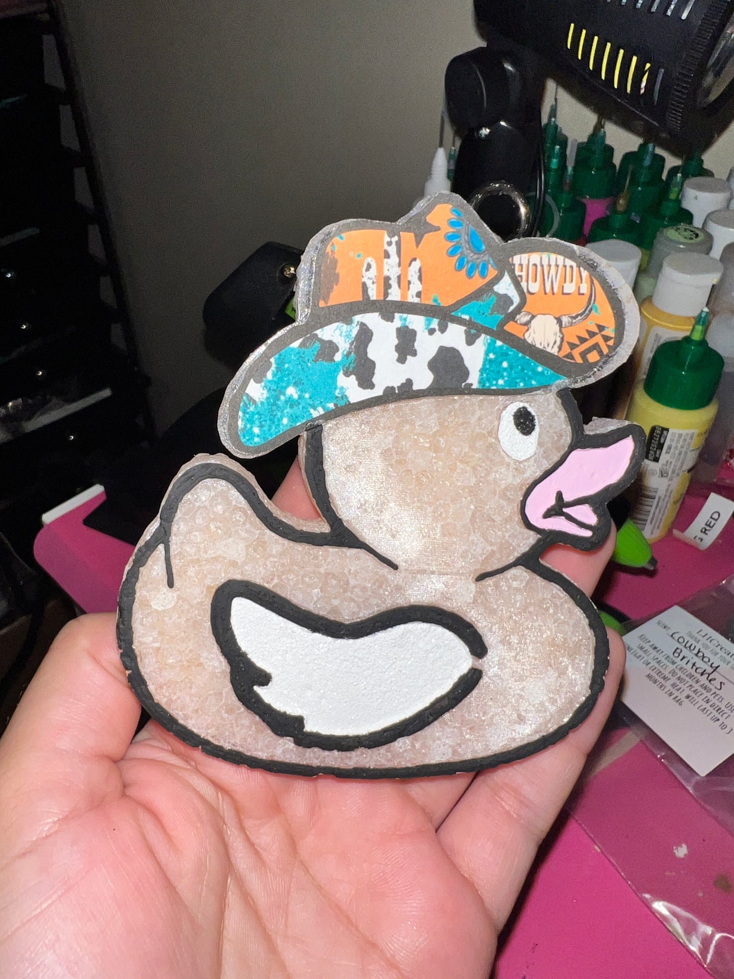 Cowboy Duck Freshie