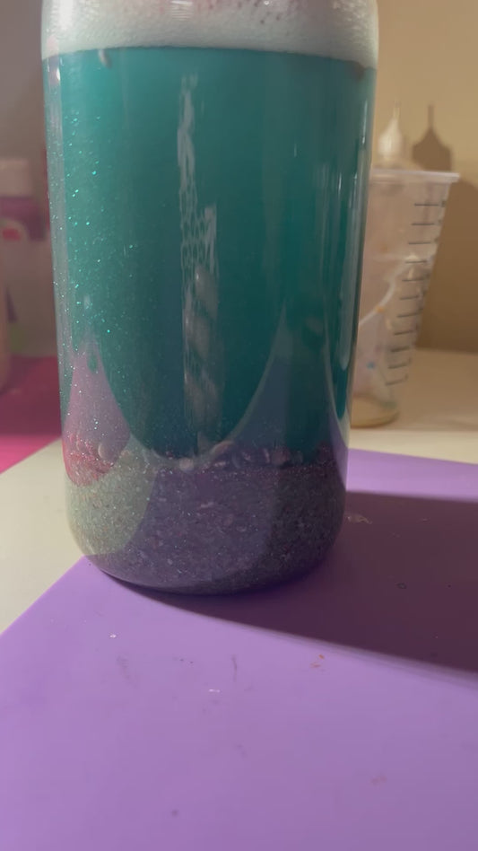 Beach Snowglobe tumbler